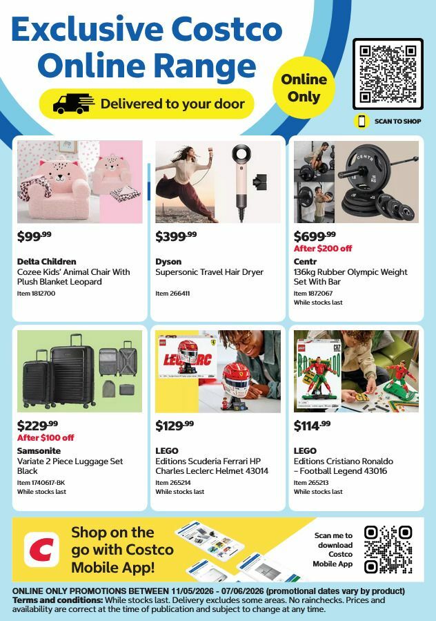 Costco Catalogues from 11 May