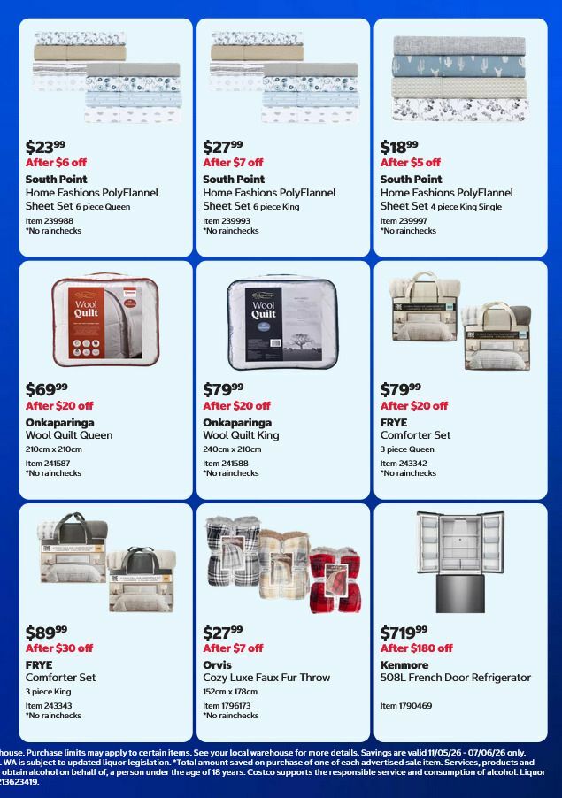 Costco Catalogues from 11 May