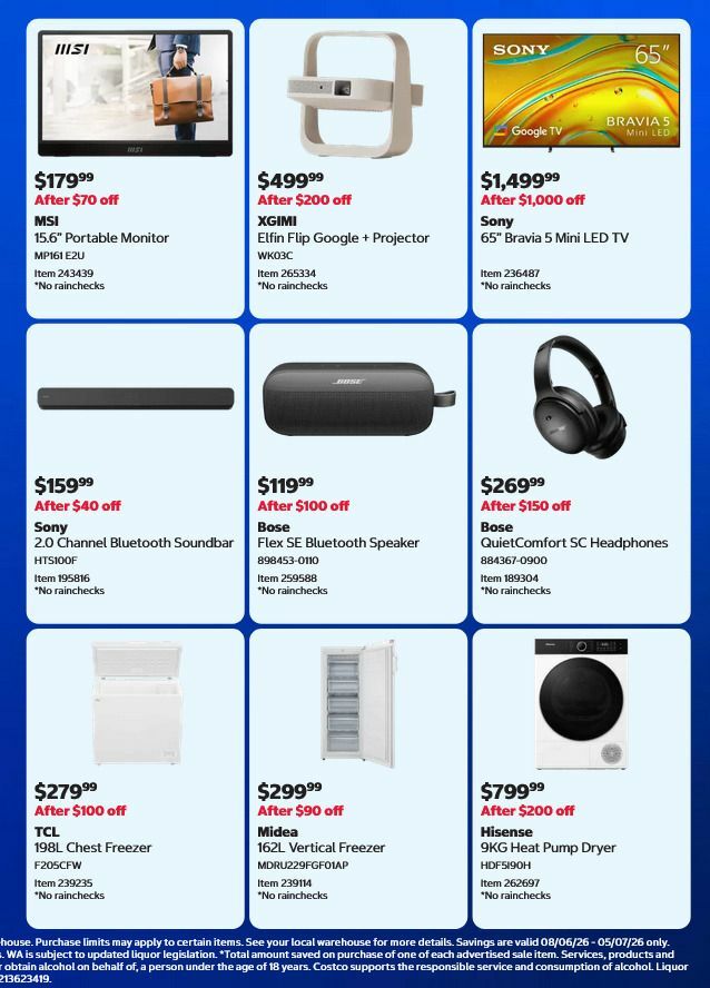 Costco Catalogues from 8 June