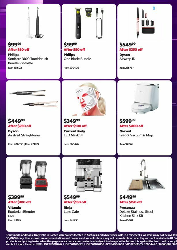 Costco End of Financial Year Deals Catalogues from 15 June