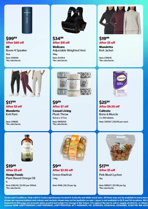 Costco Pantry & Lifestyle Savings Catalogues from 23 July
