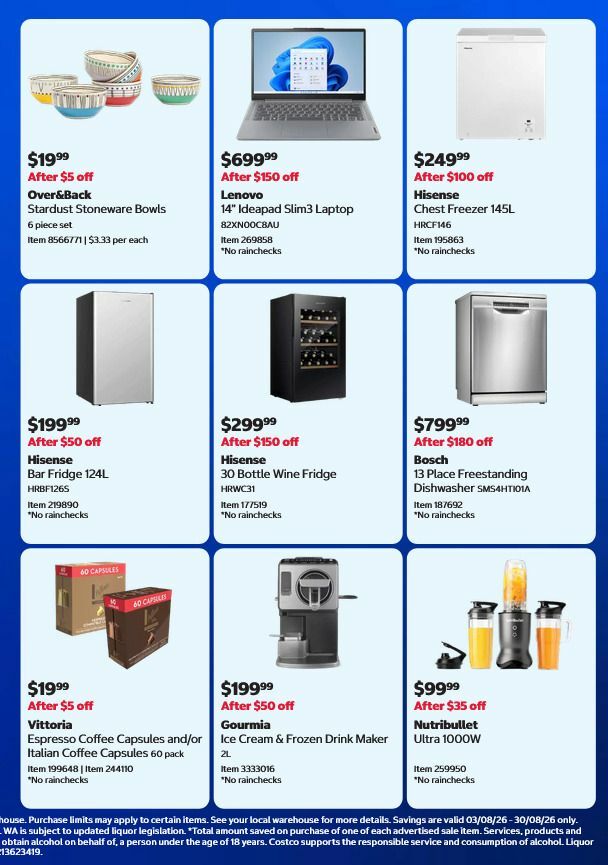 Costco Catalogues from 3 August