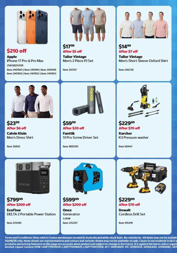 Costco Father's Day Catalogues from 17 August