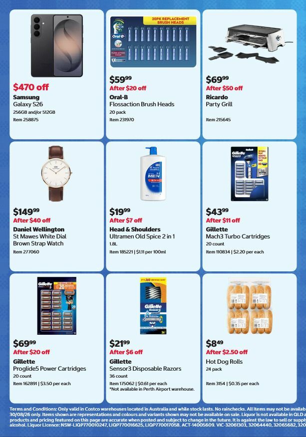 Costco Father's Day Catalogues from 17 August
