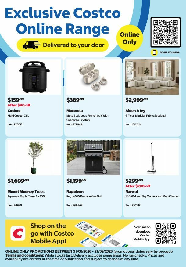 Costco Catalogues from 31 August