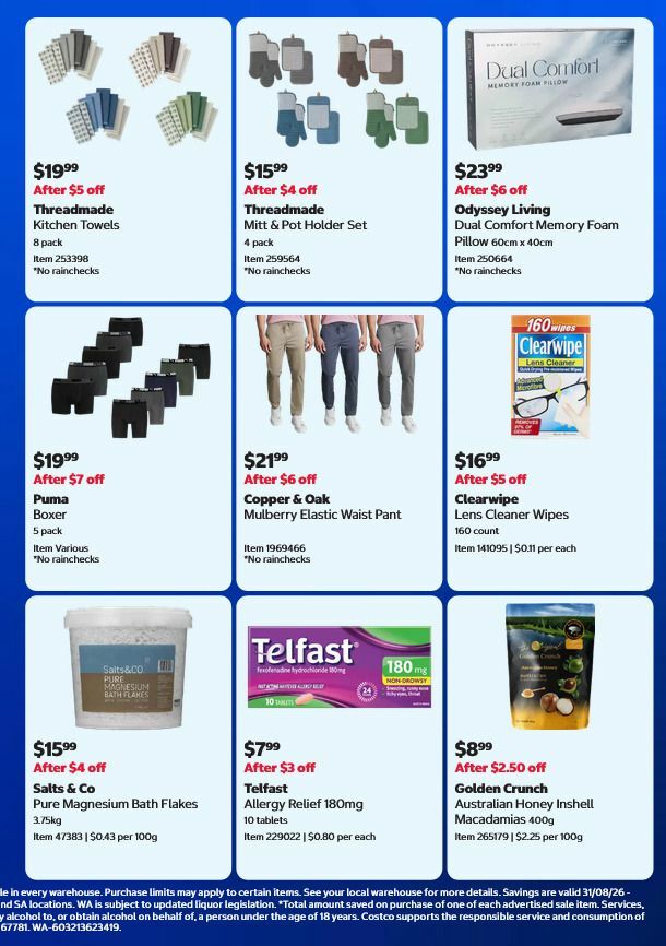 Costco Catalogues from 31 August