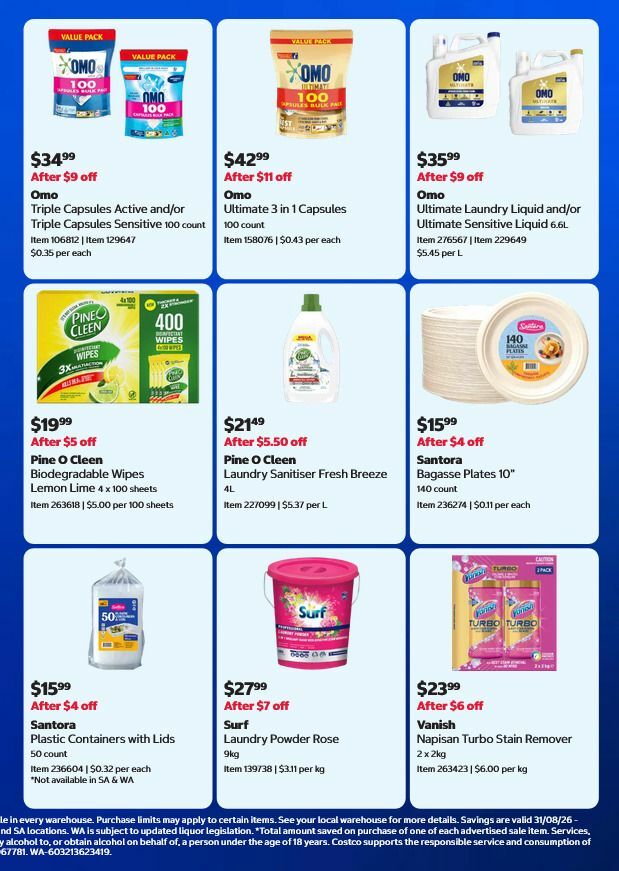 Costco Catalogues from 31 August