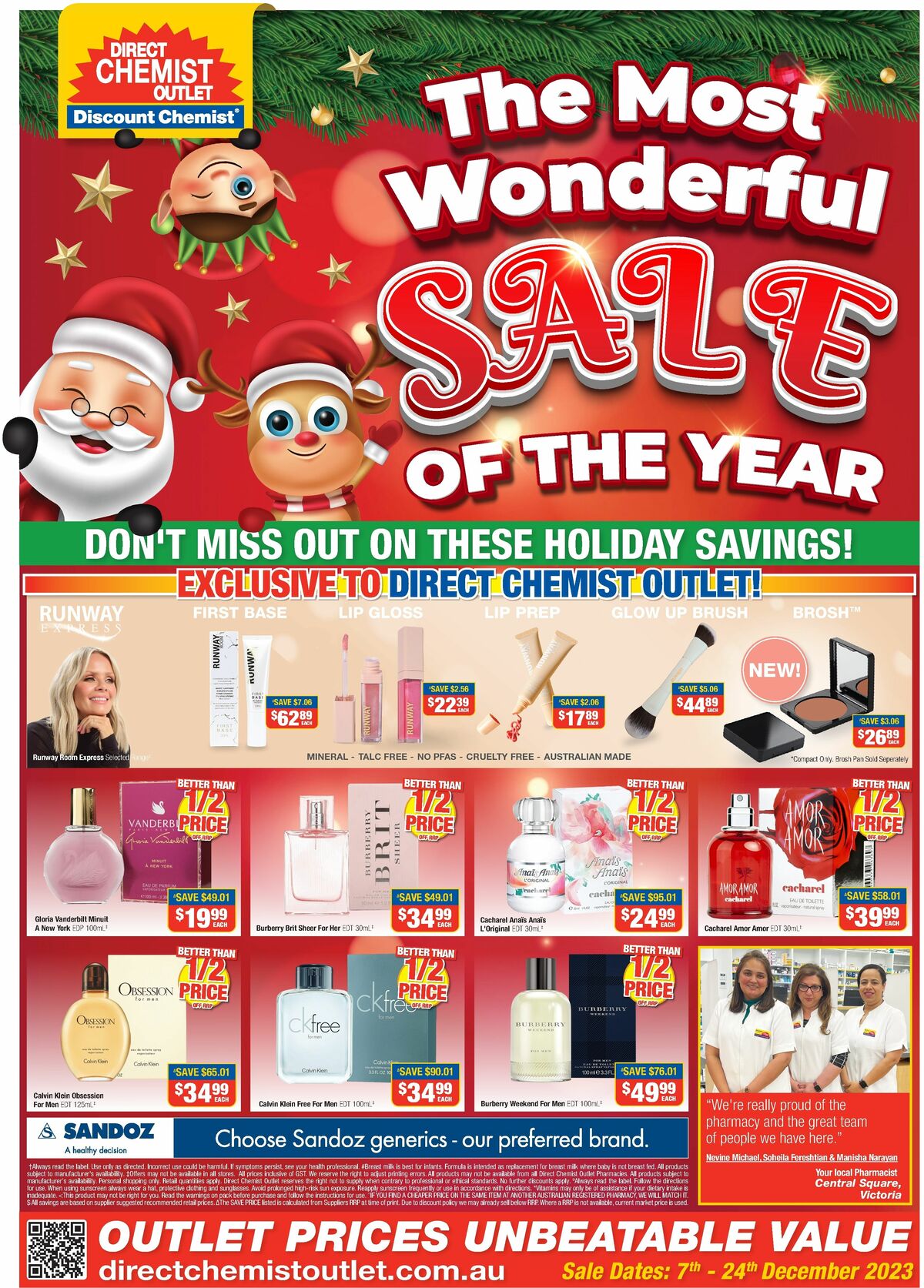Direct Chemist Outlet Catalogues from 7 December