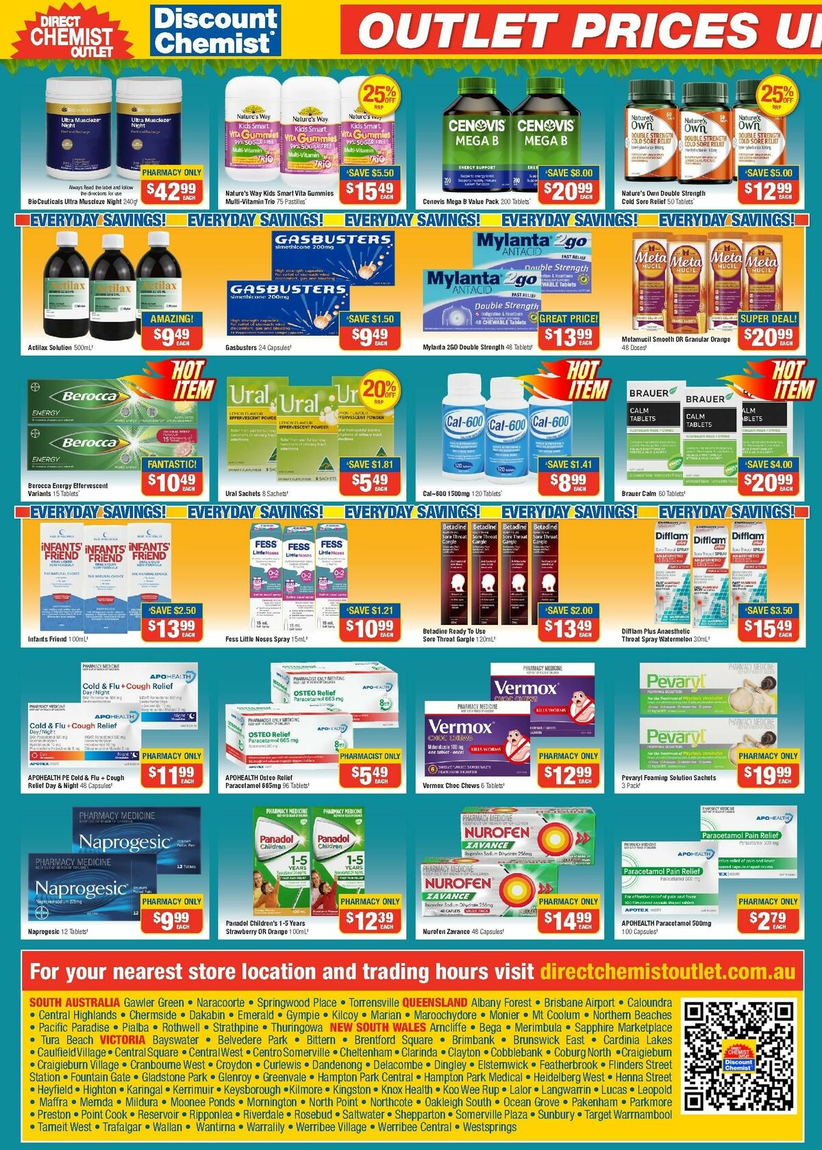 Direct Chemist Outlet Summer Catalogues from 1 December