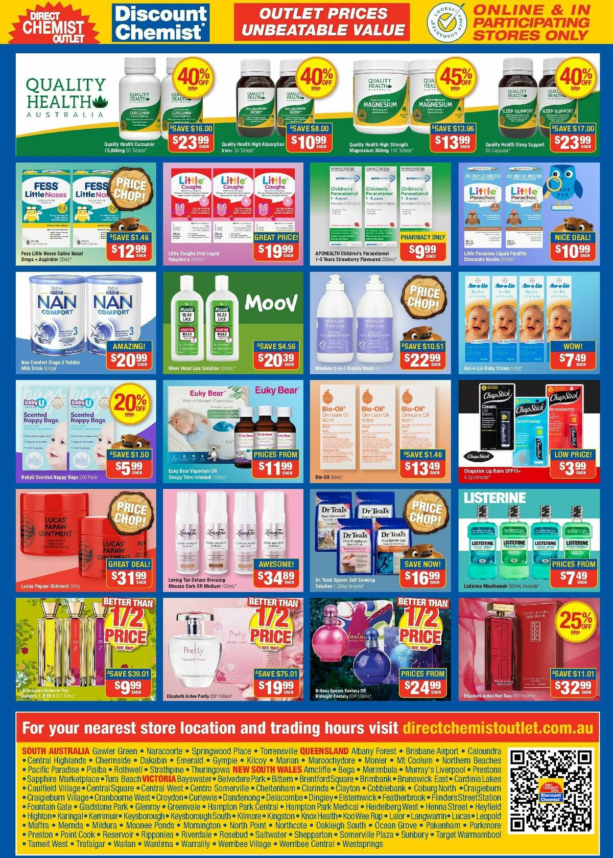 Direct Chemist Outlet Catalogues from 1 March
