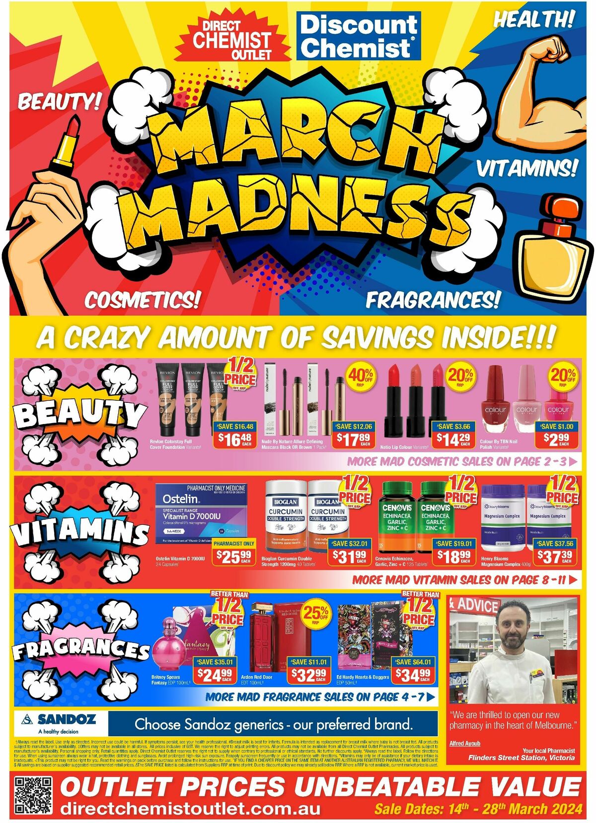 Direct Chemist Outlet Catalogues from 14 March