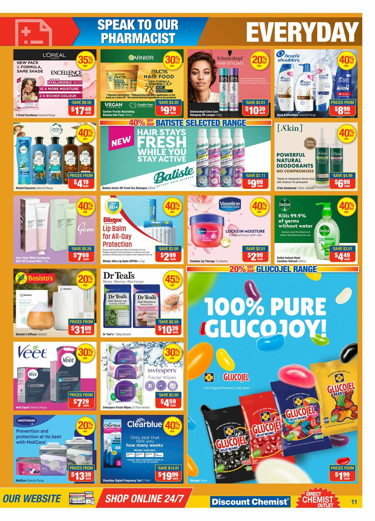 Direct Chemist Outlet Catalogues from 5 December