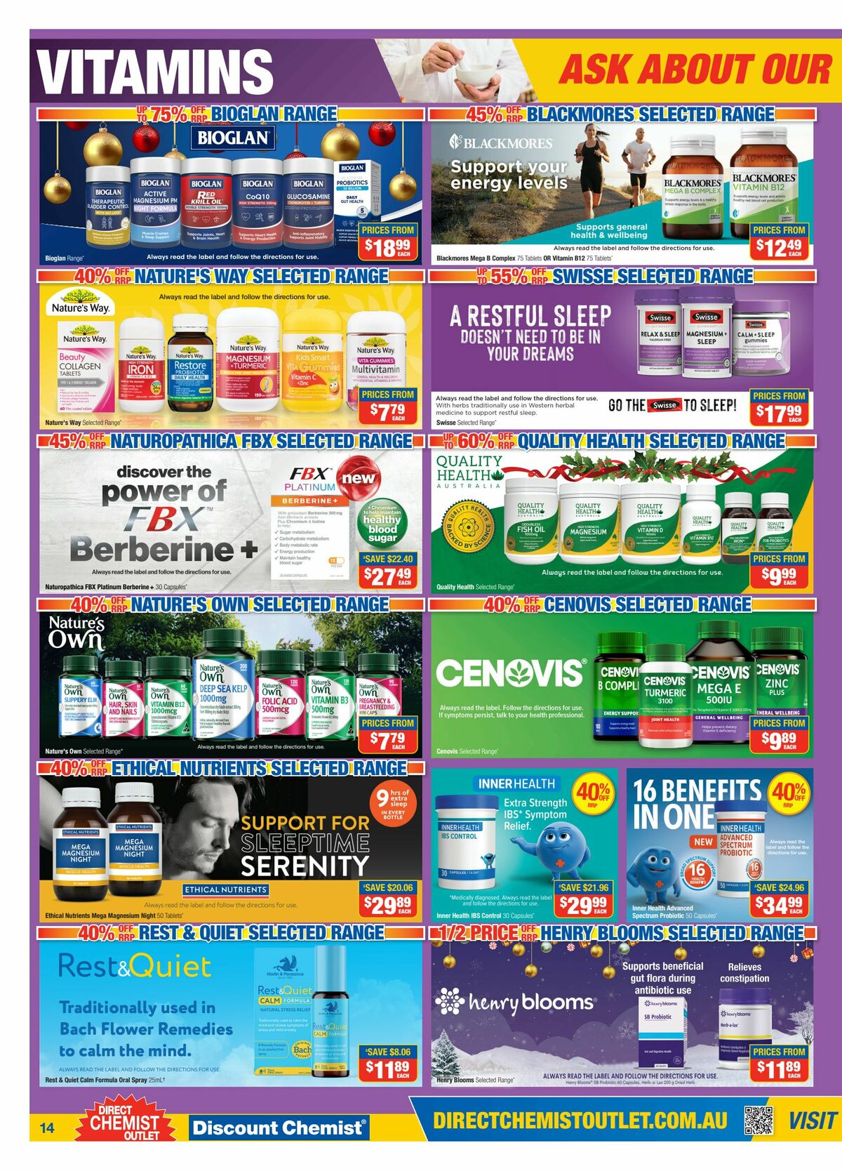 Direct Chemist Outlet Catalogues from 5 December