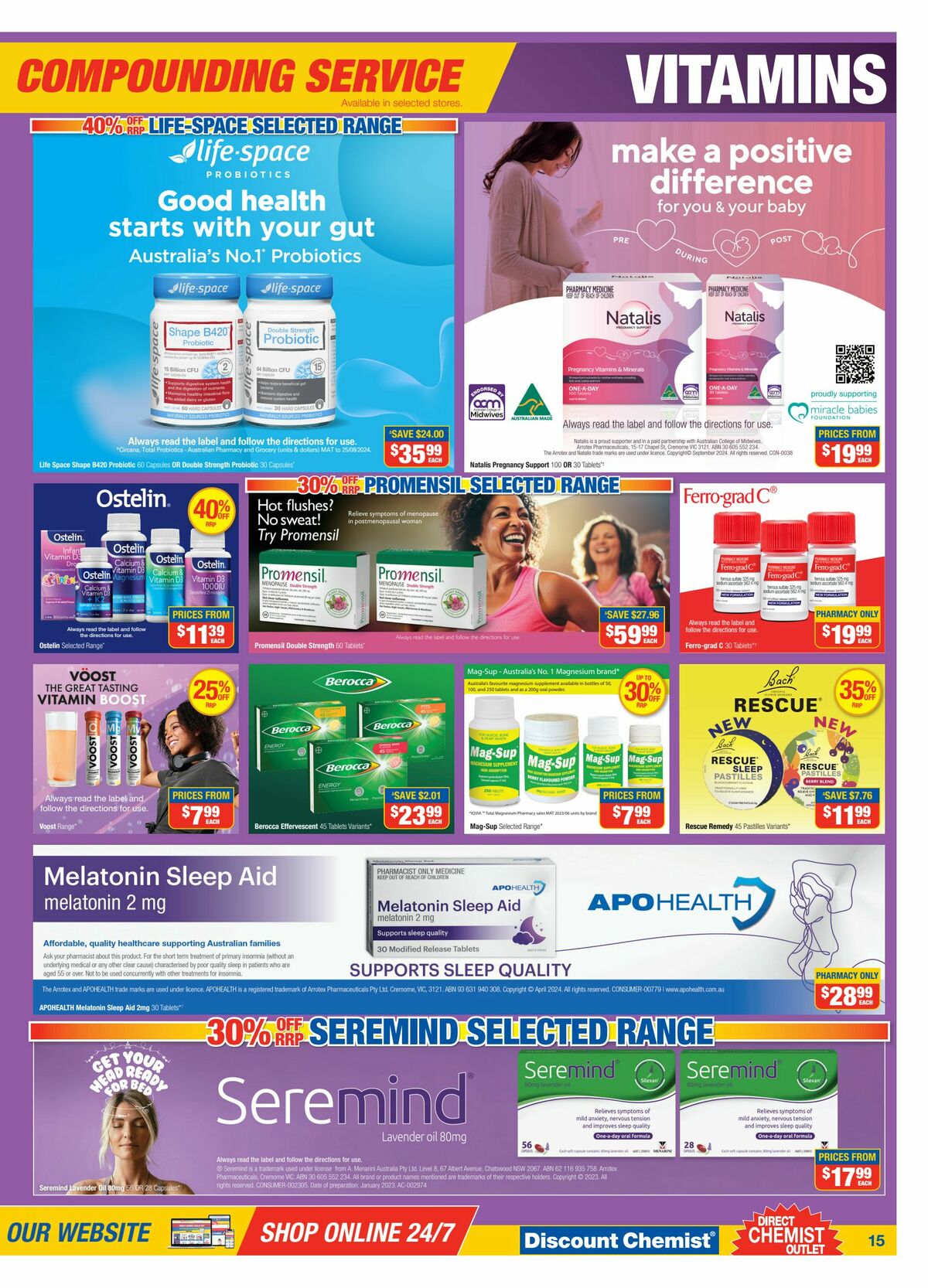 Direct Chemist Outlet Catalogues from 5 December