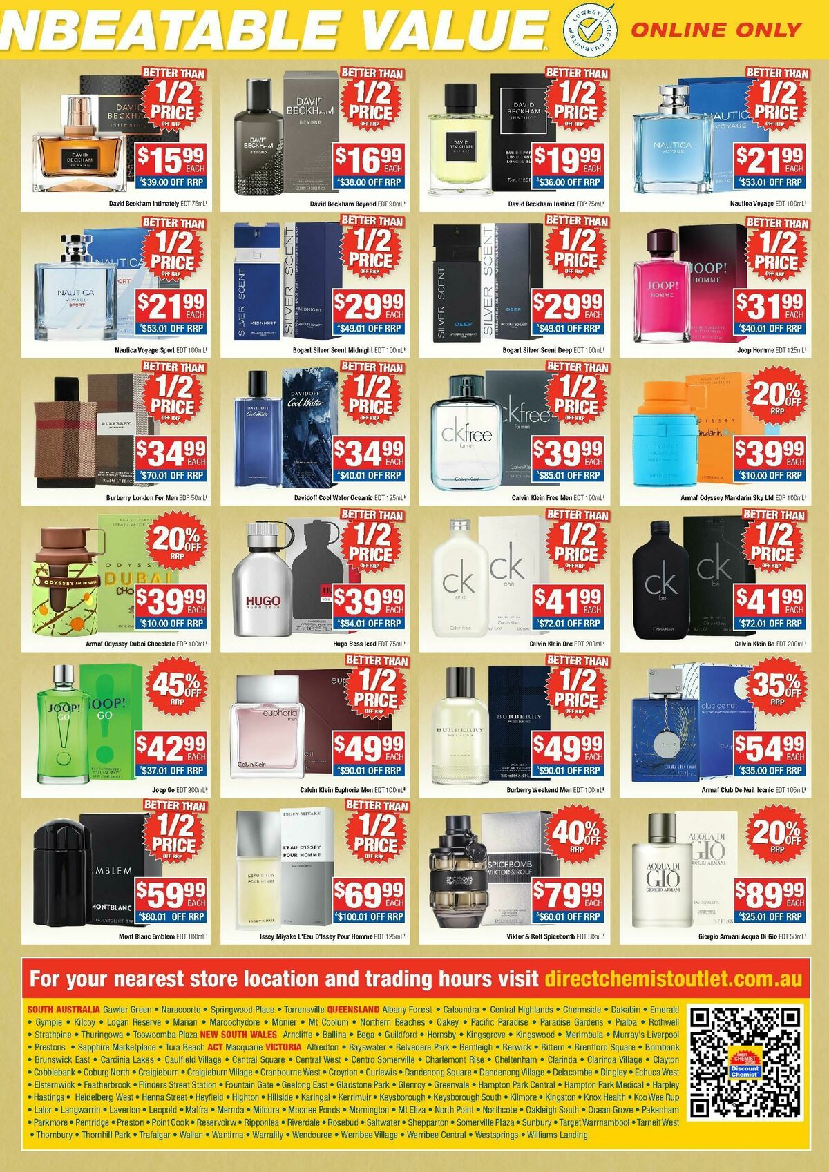 Direct Chemist Outlet Catalogues from 29 August
