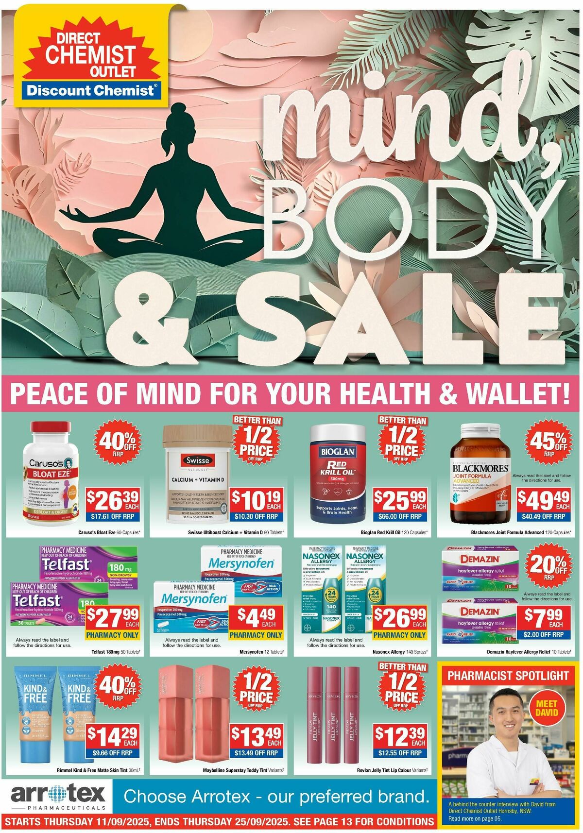 Direct Chemist Outlet Catalogues from 11 September