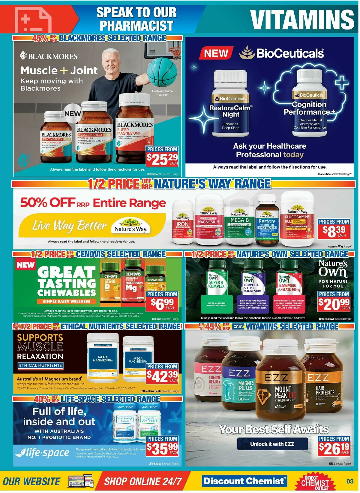 Direct Chemist Outlet Catalogues from 11 September