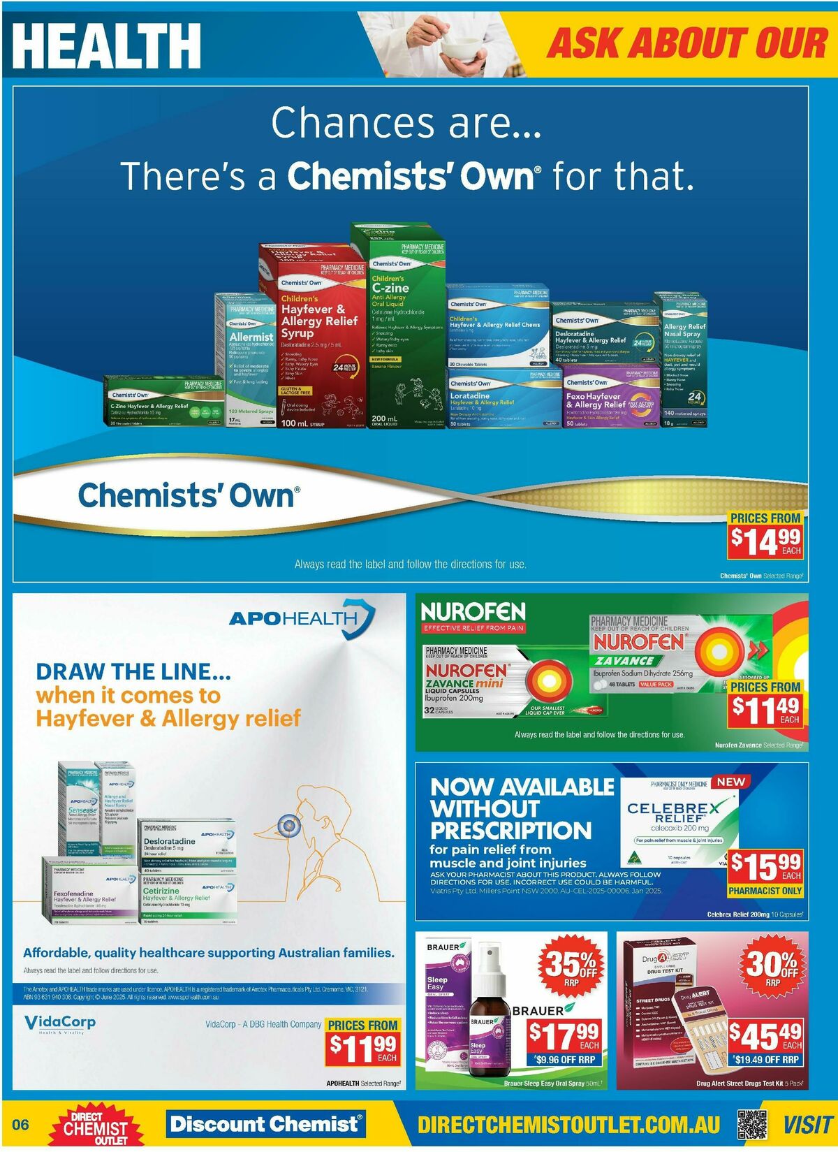 Direct Chemist Outlet Catalogues from 11 September