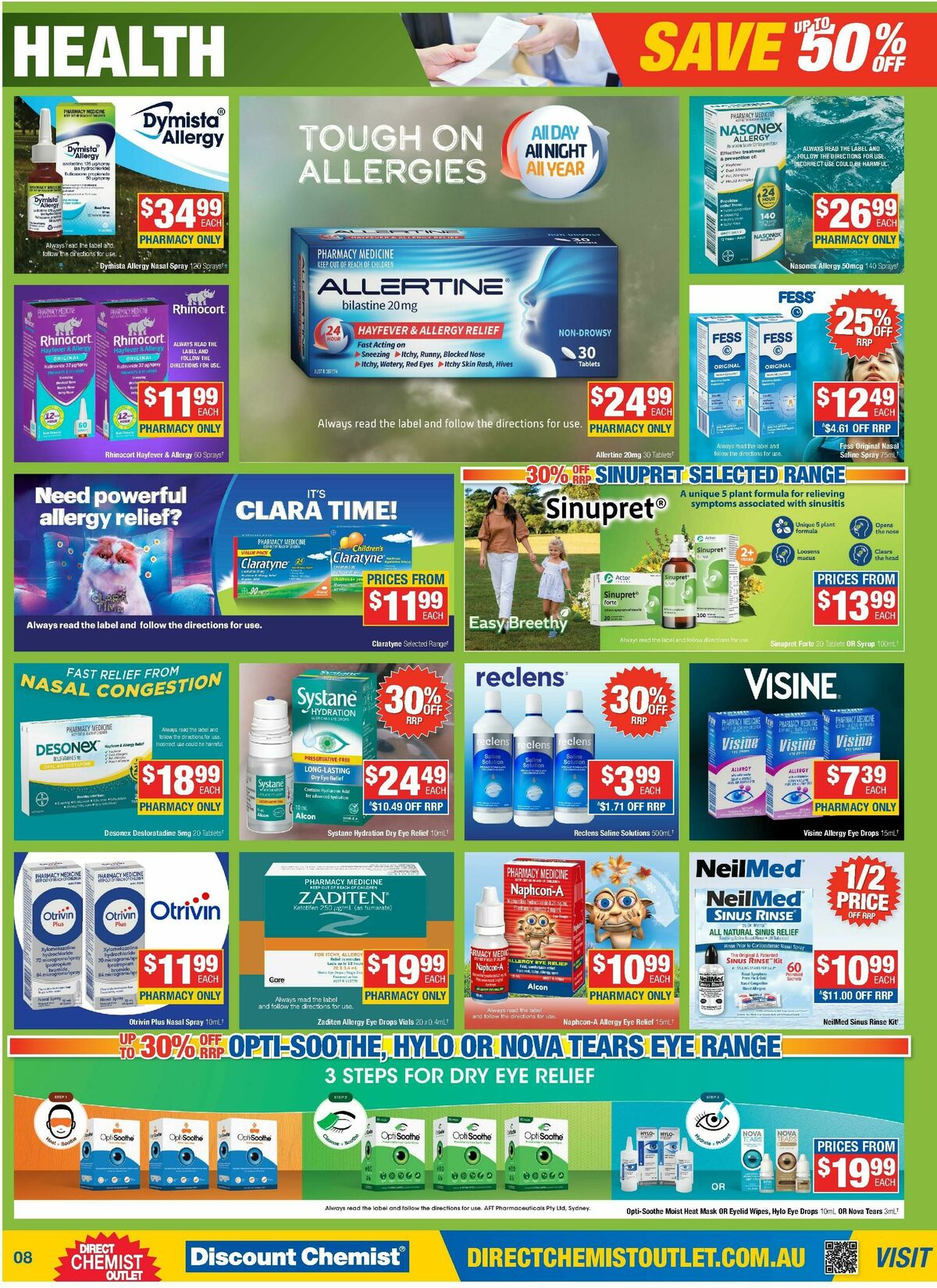 Direct Chemist Outlet Catalogues from 11 September
