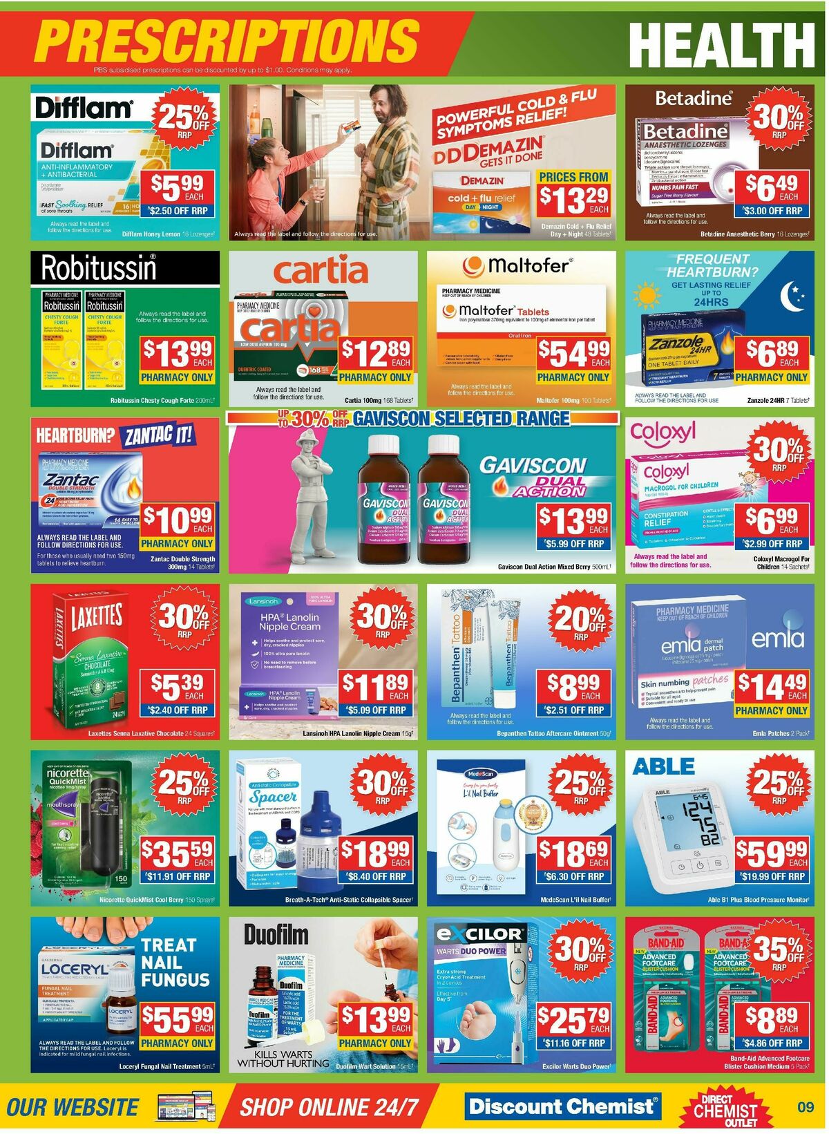 Direct Chemist Outlet Catalogues from 11 September