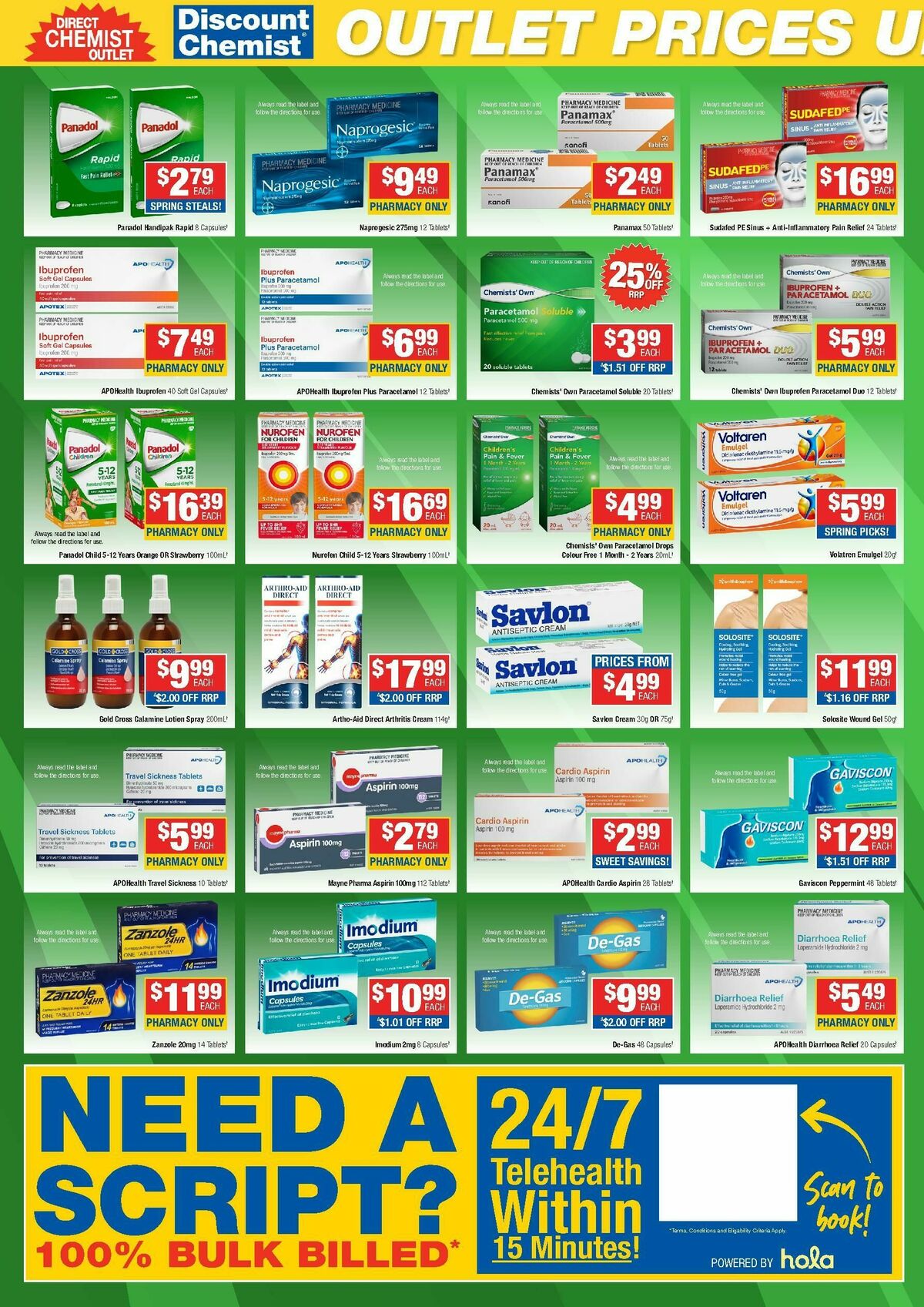 Direct Chemist Outlet Catalogues from 1 September