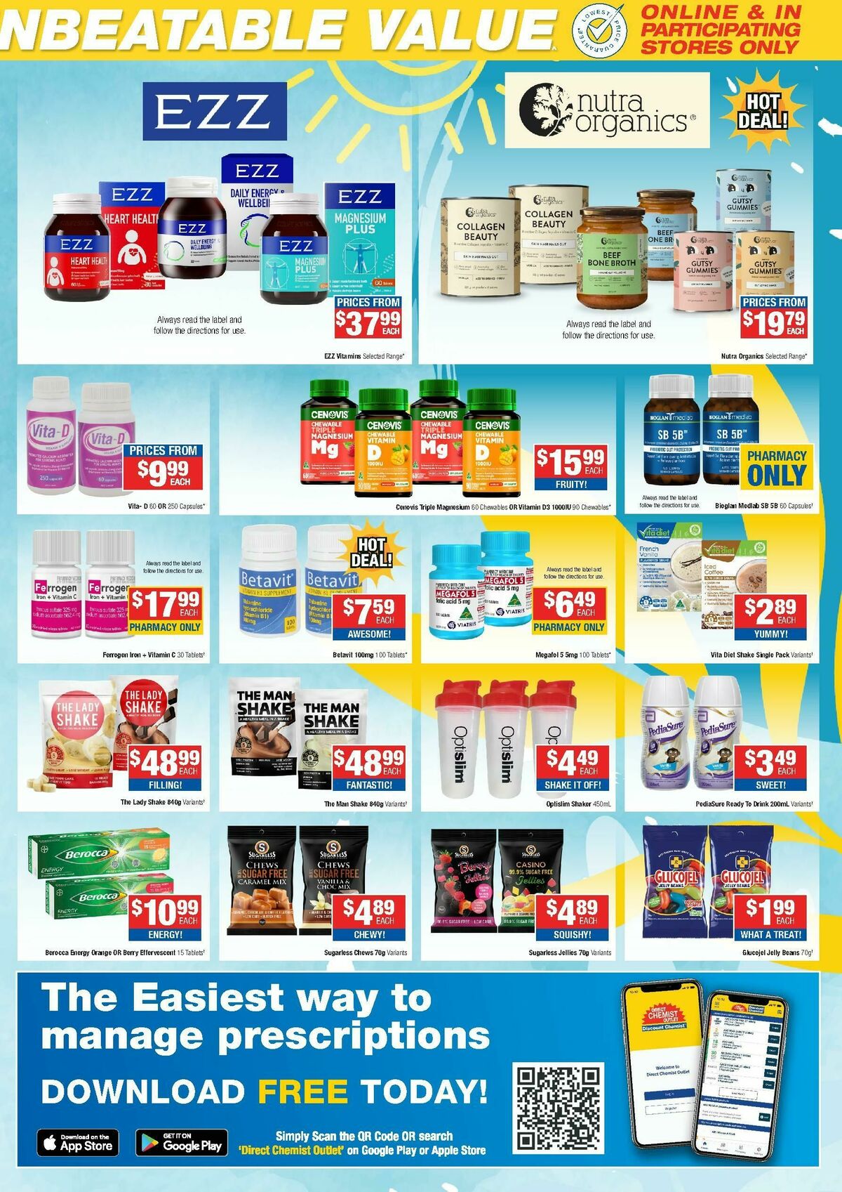 Direct Chemist Outlet Catalogues from 1 January