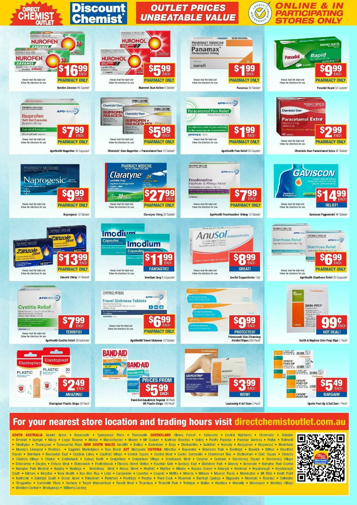 Direct Chemist Outlet Catalogues from 1 January