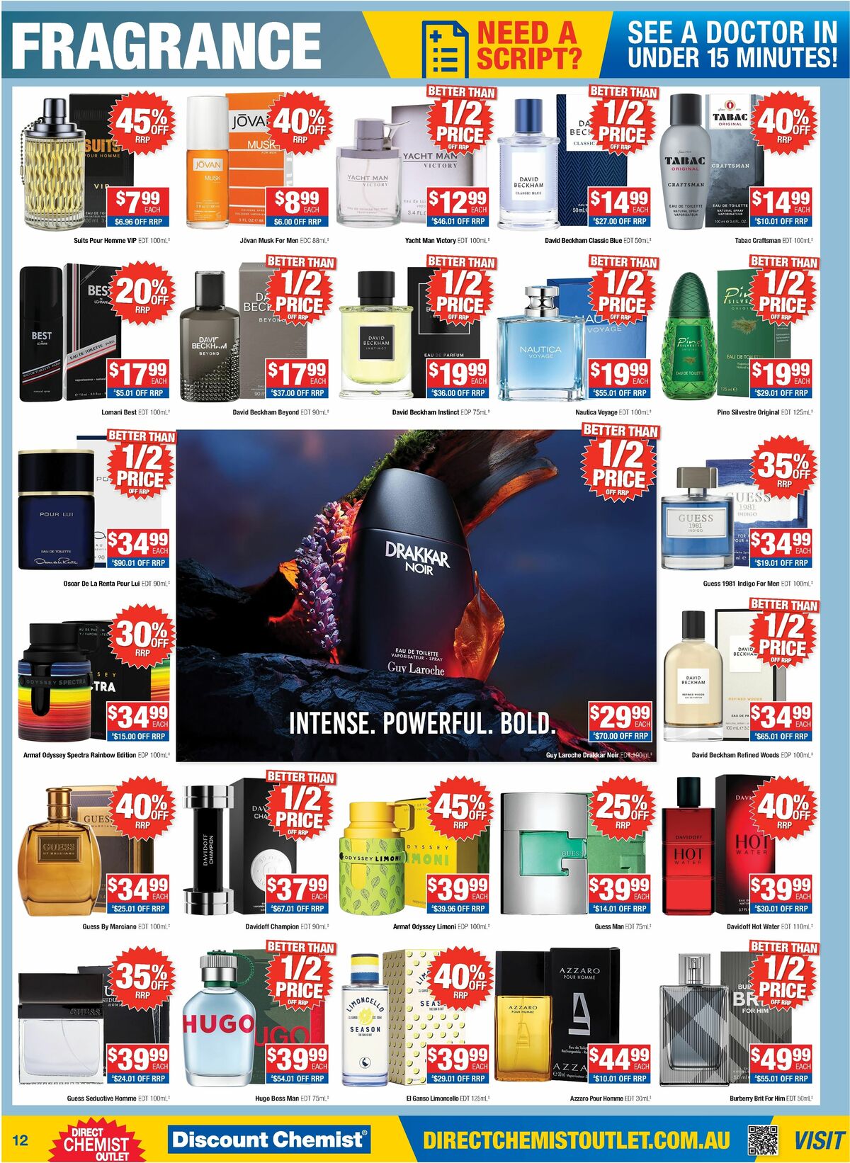 Direct Chemist Outlet Catalogues from 12 March