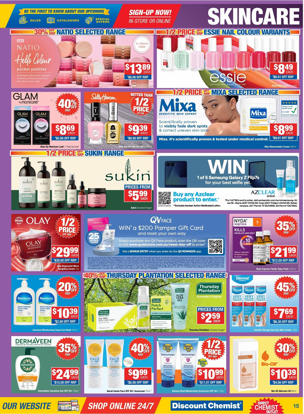 Direct Chemist Outlet Catalogues from 12 March