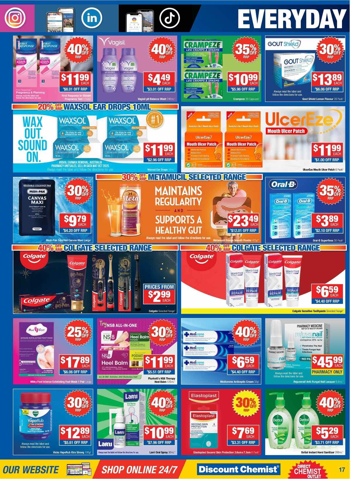 Direct Chemist Outlet Catalogues from 12 March