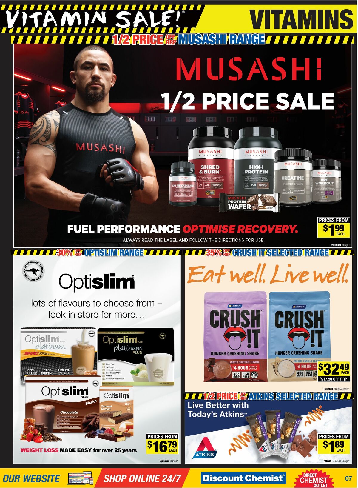 Direct Chemist Outlet Catalogues from 12 March