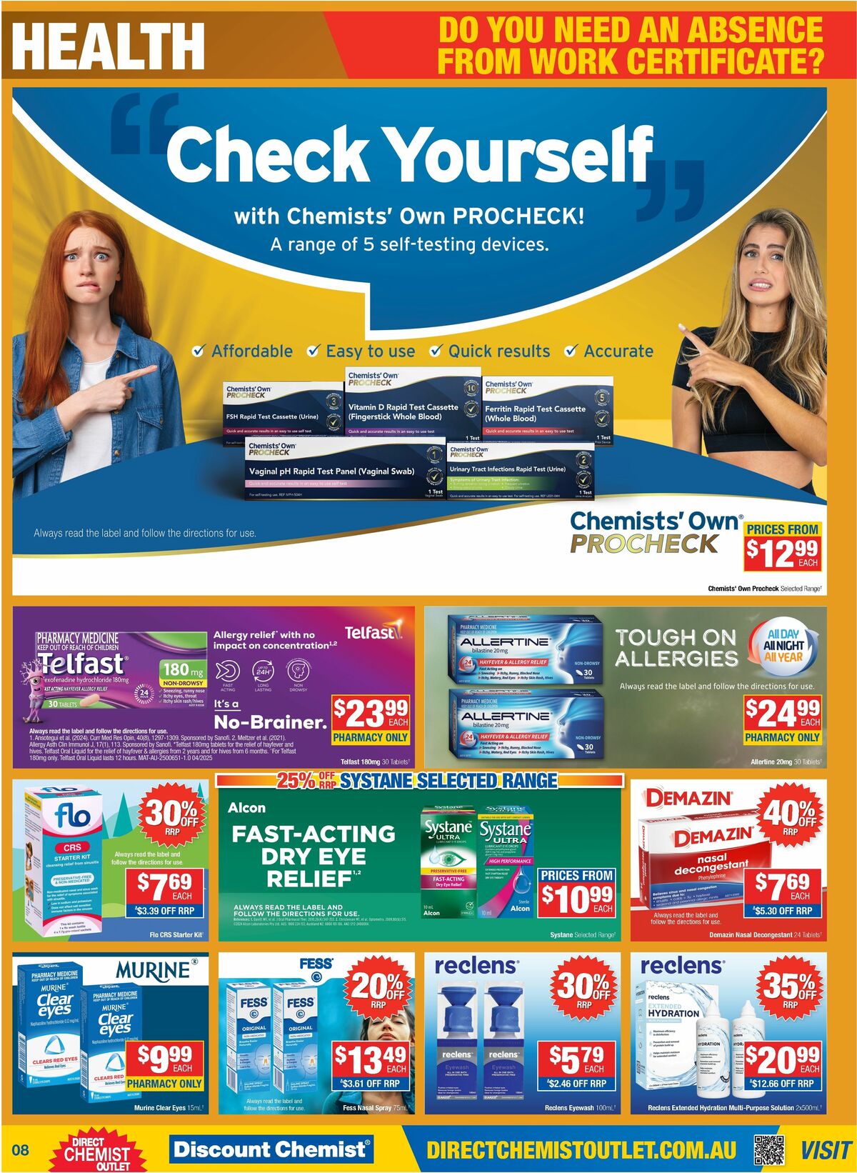 Direct Chemist Outlet Catalogues from 12 March