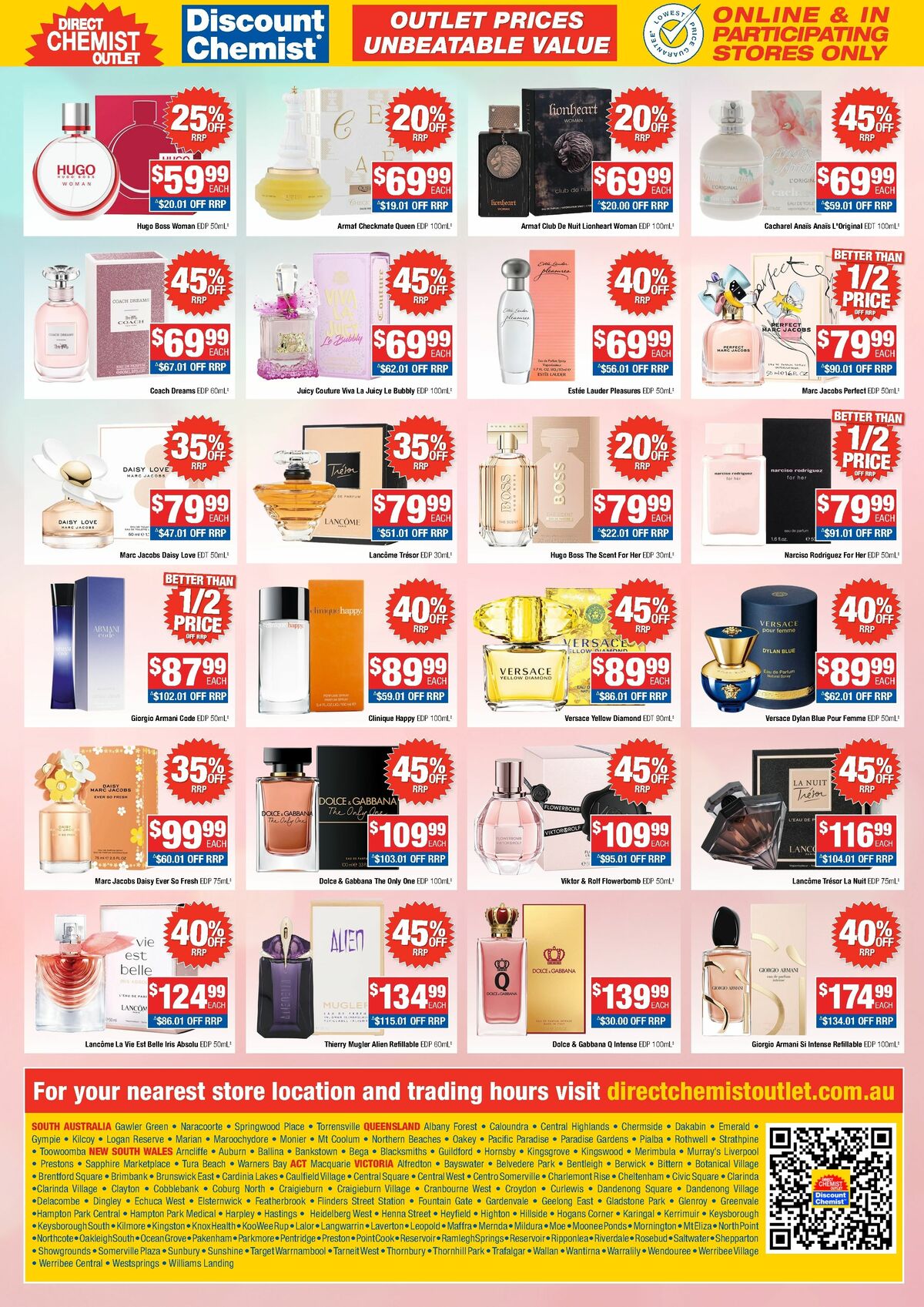 Direct Chemist Outlet Catalogues from 1 April