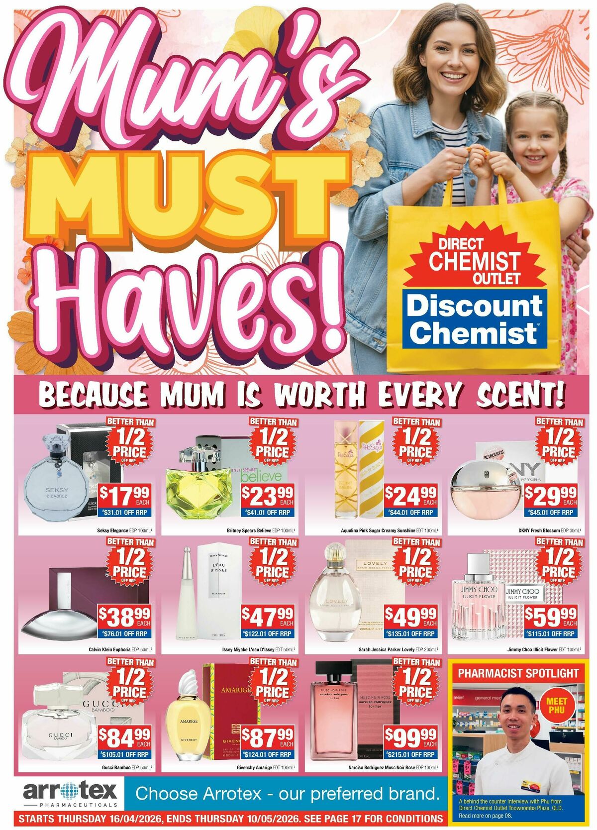 Direct Chemist Outlet Catalogues from 16 April
