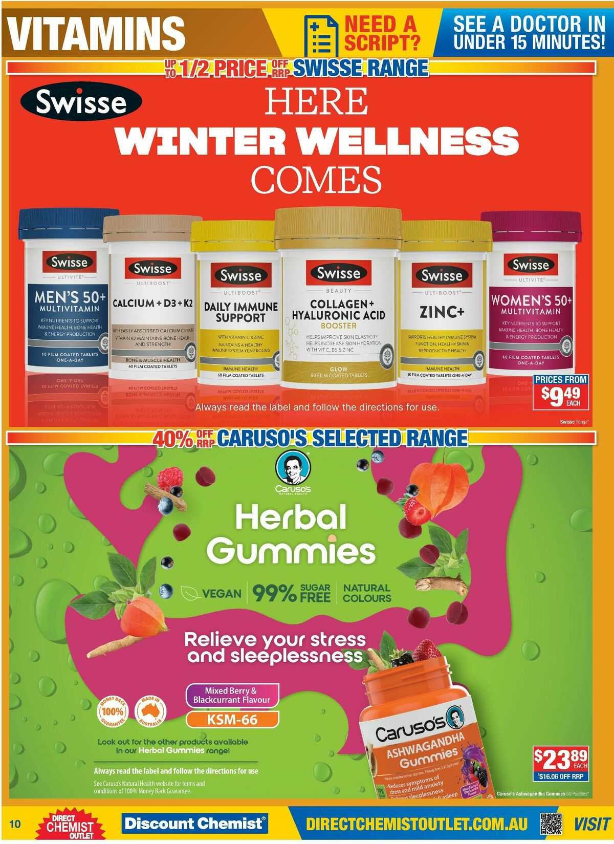 Direct Chemist Outlet Catalogues from 16 April