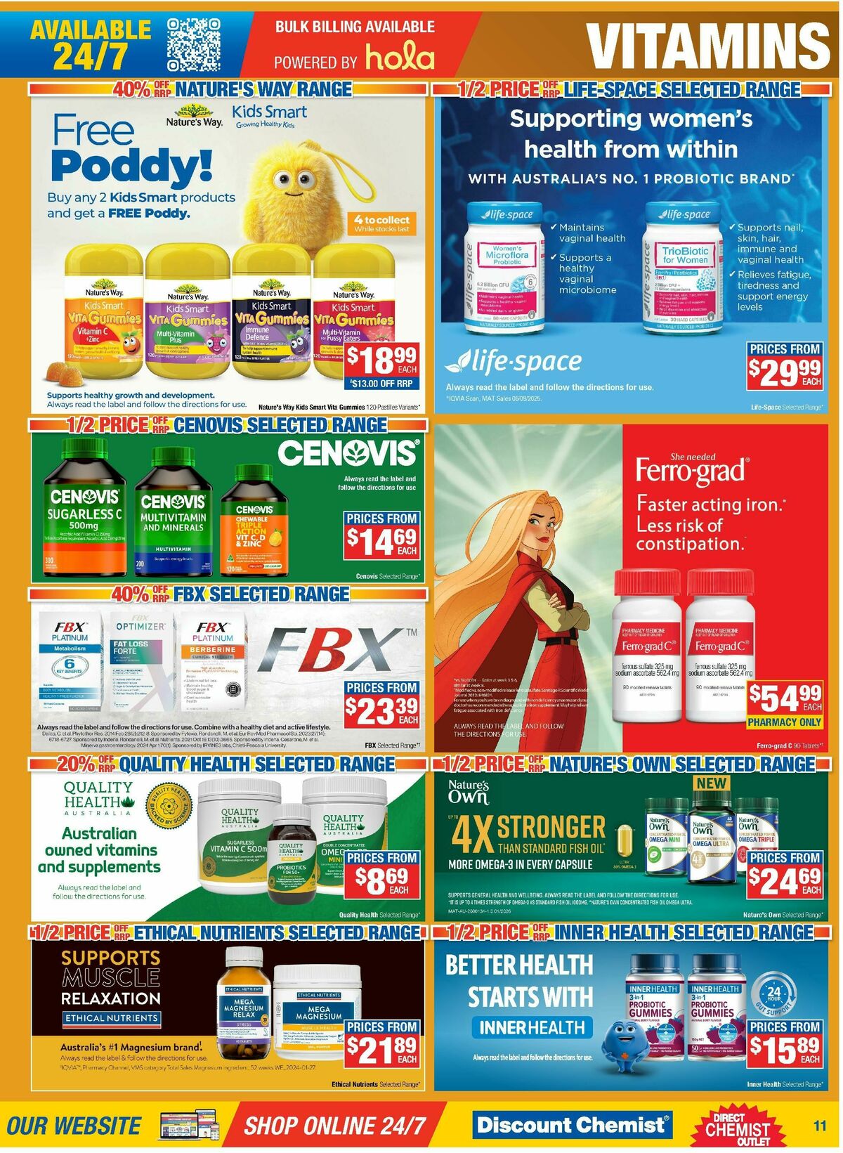 Direct Chemist Outlet Catalogues from 16 April