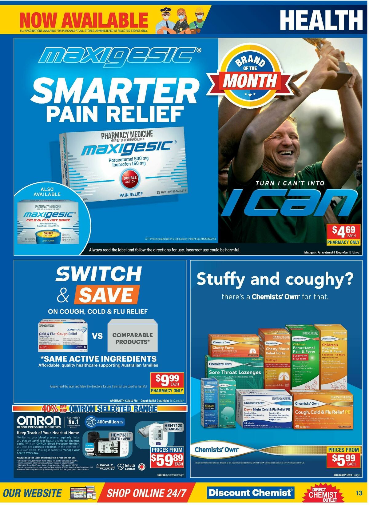 Direct Chemist Outlet Catalogues from 16 April