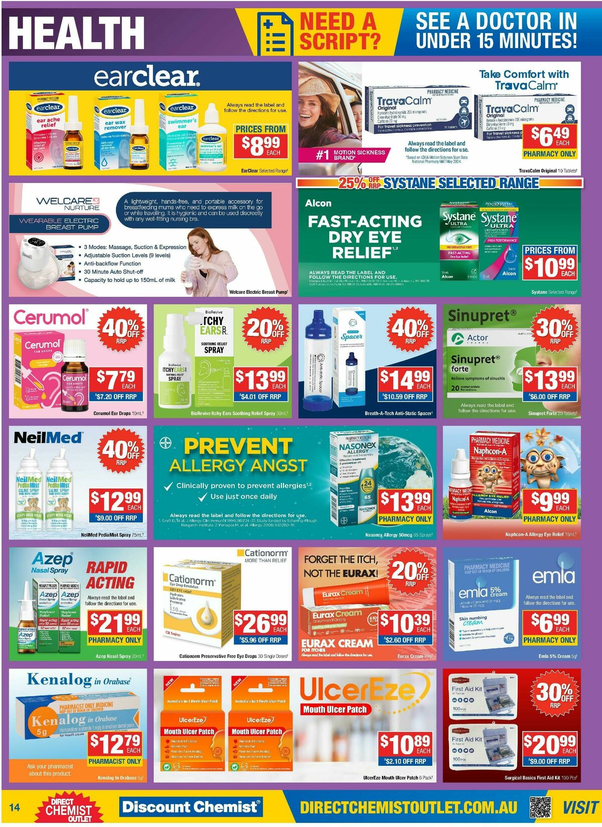 Direct Chemist Outlet Catalogues from 16 April