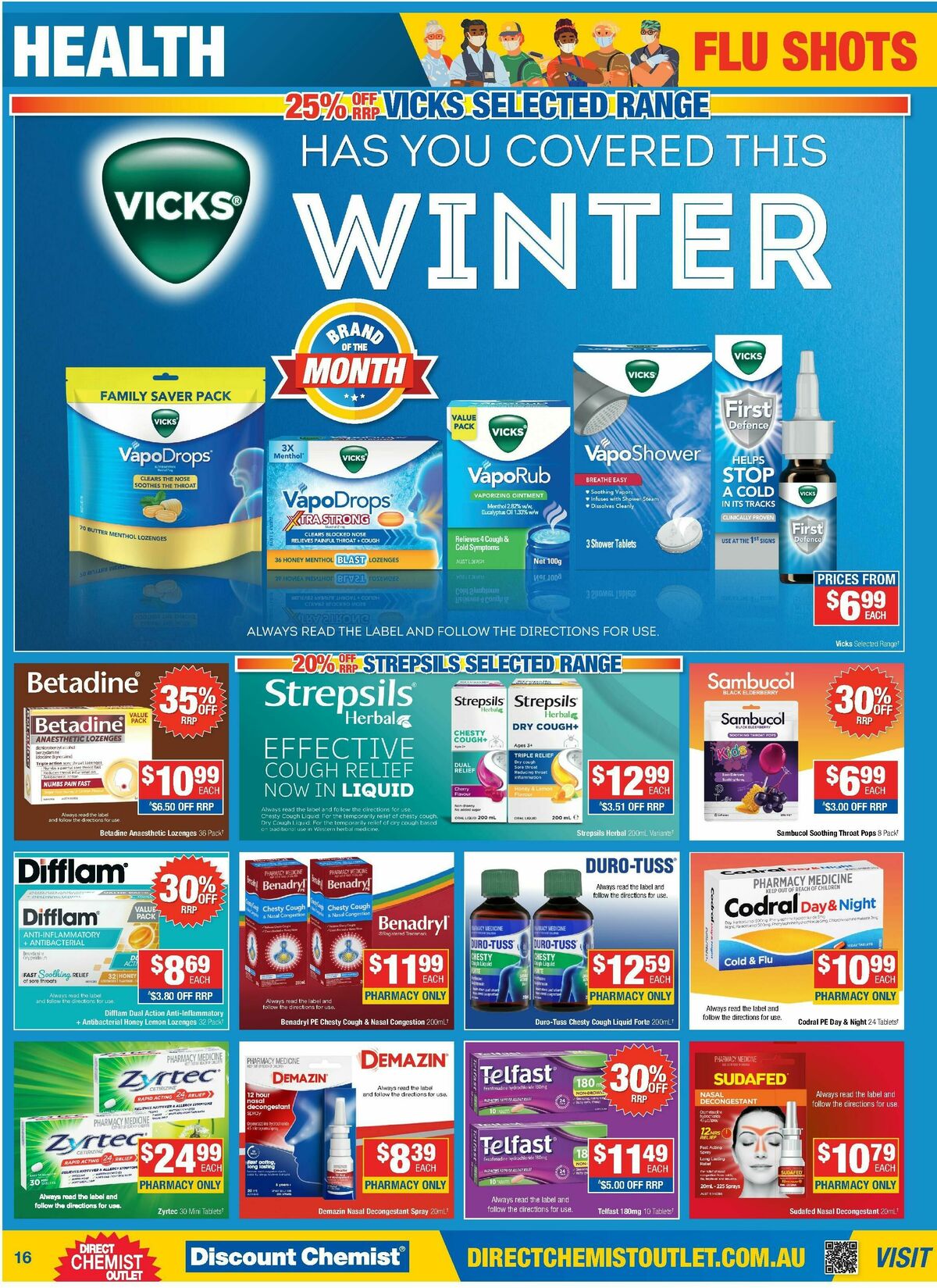 Direct Chemist Outlet Catalogues from 16 April