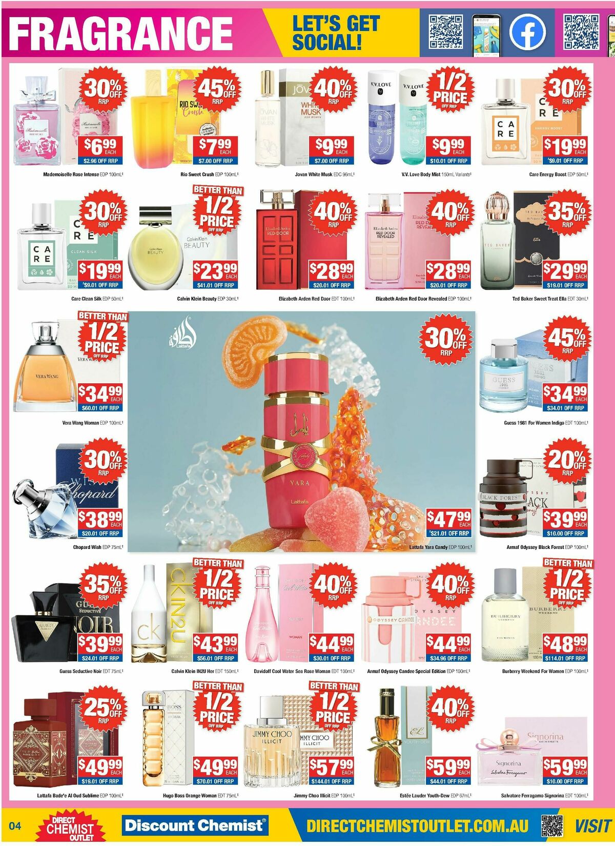 Direct Chemist Outlet Catalogues from 16 April