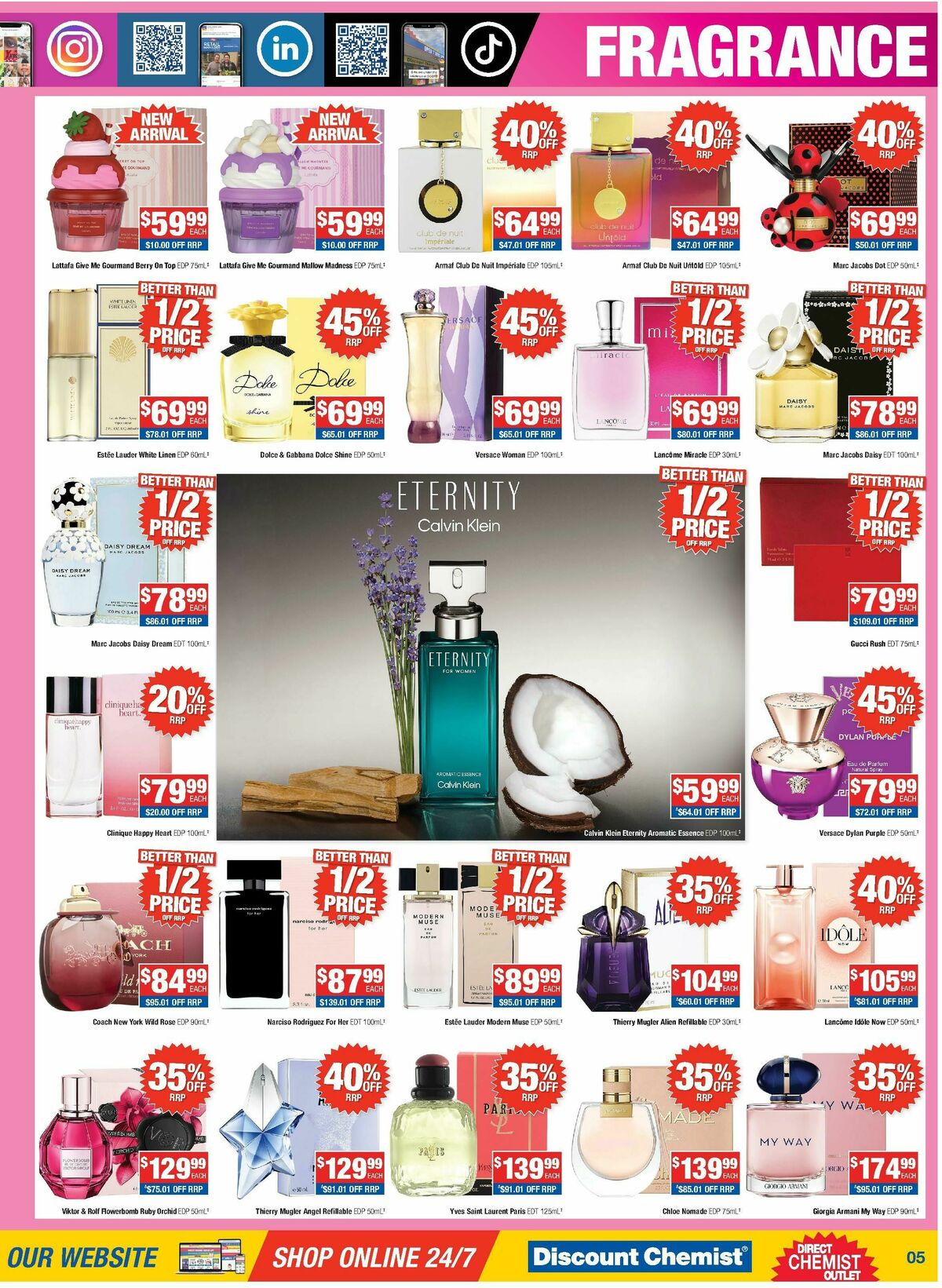 Direct Chemist Outlet Catalogues from 16 April
