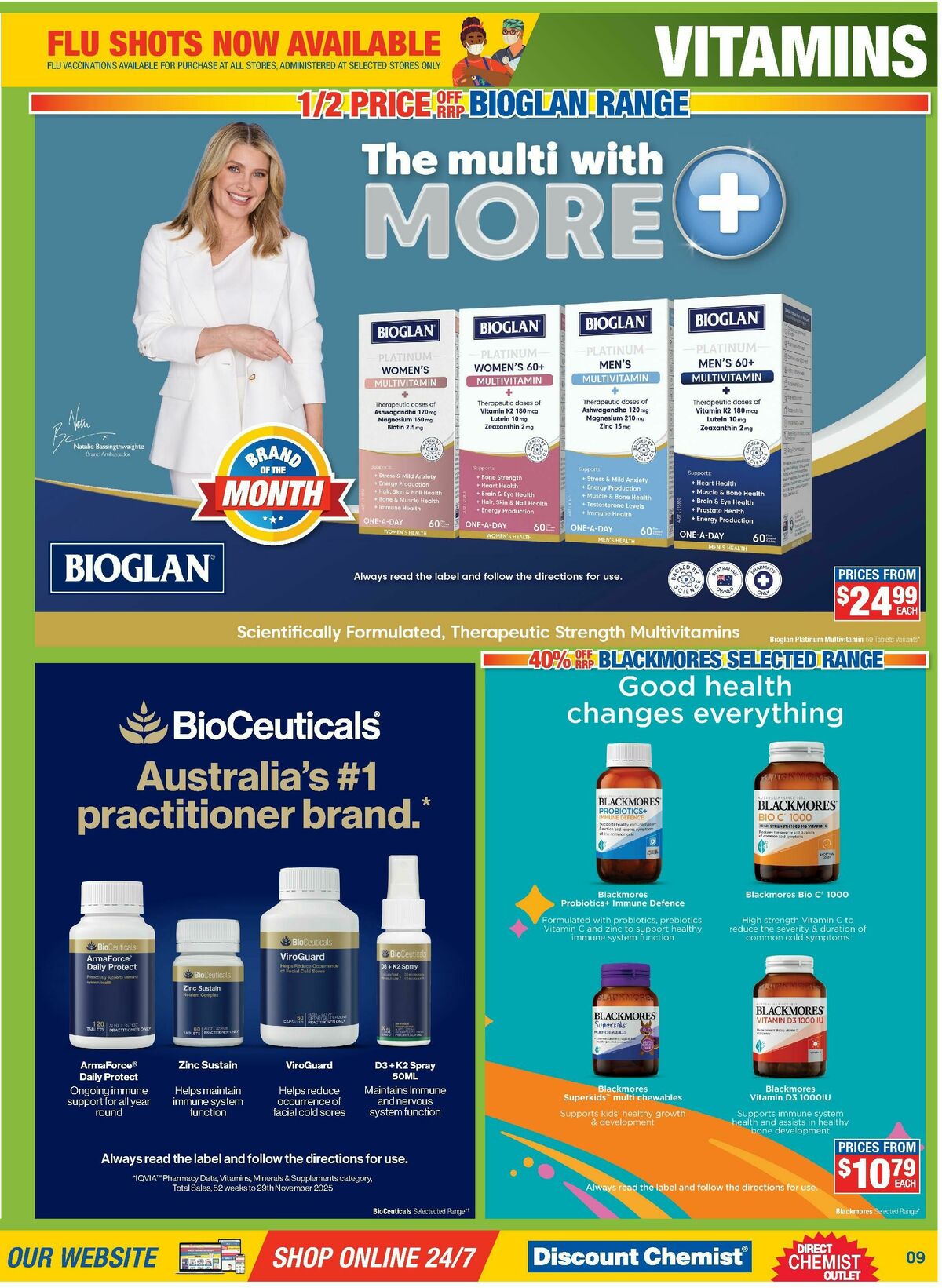 Direct Chemist Outlet Catalogues from 16 April