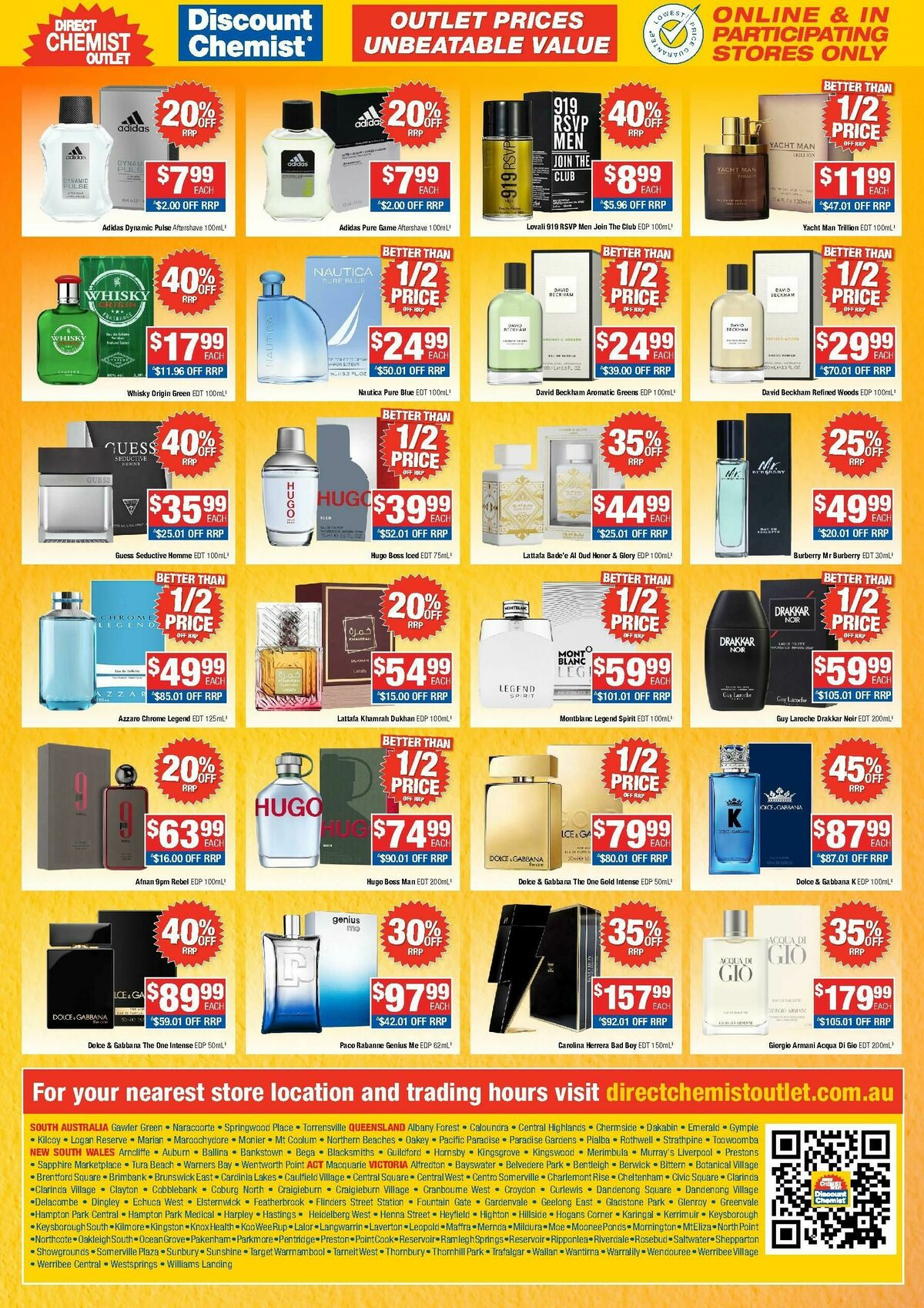 Direct Chemist Outlet Catalogues from 1 May