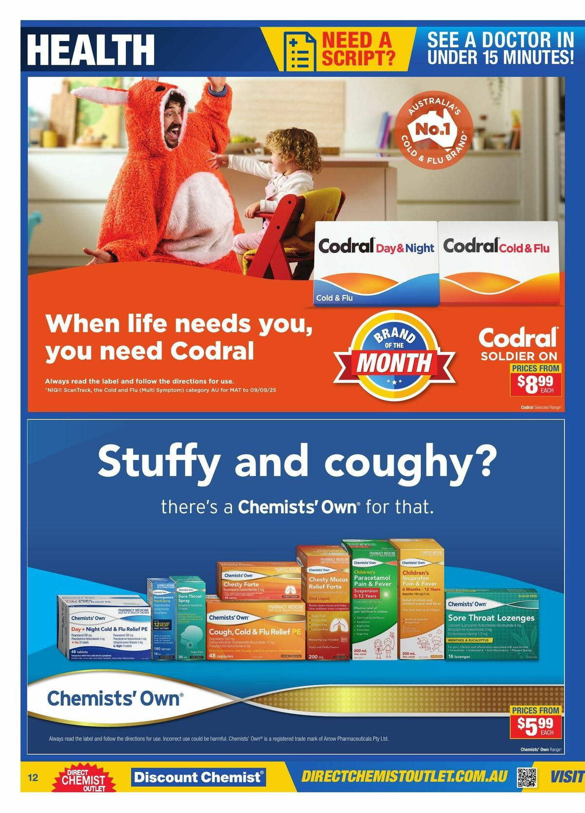 Direct Chemist Outlet Catalogues from 21 May
