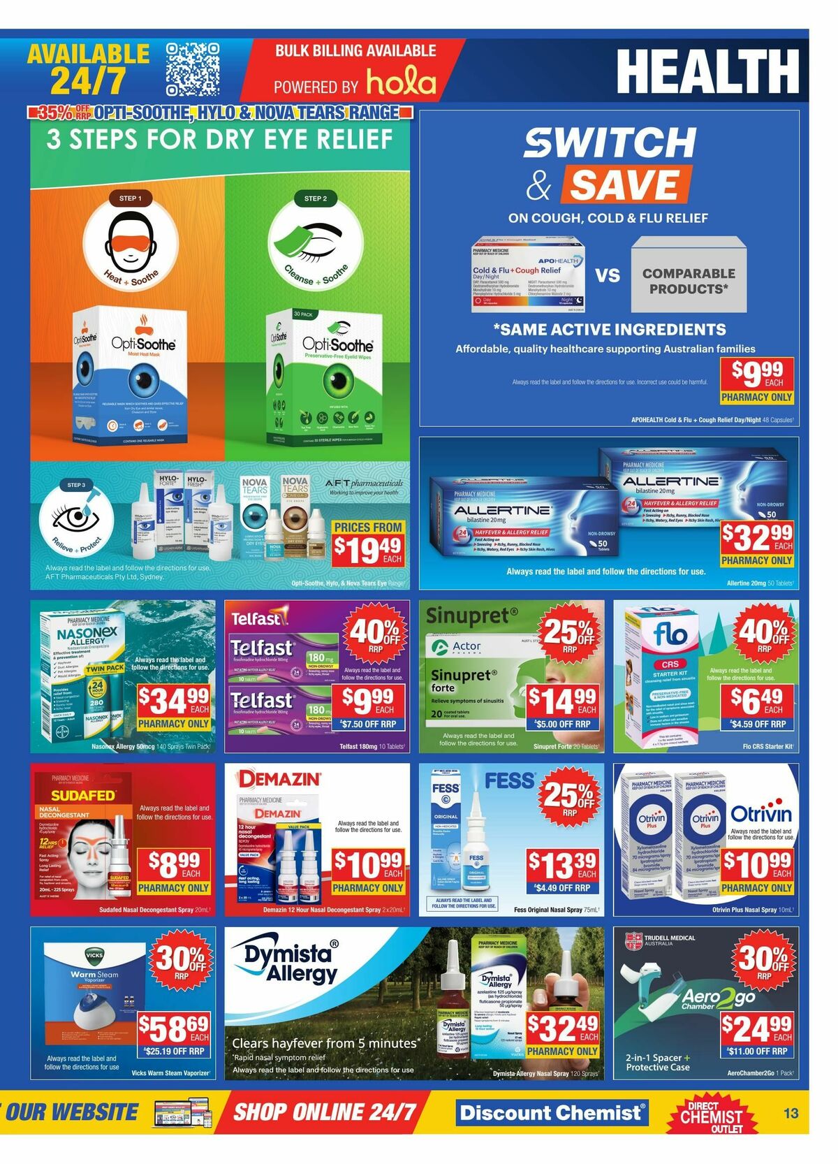 Direct Chemist Outlet Catalogues from 21 May