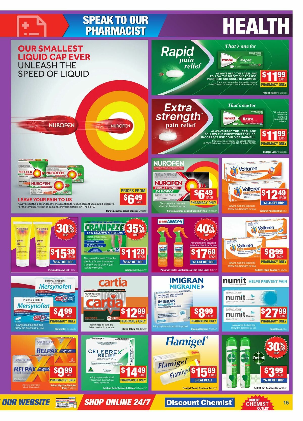 Direct Chemist Outlet Catalogues from 21 May