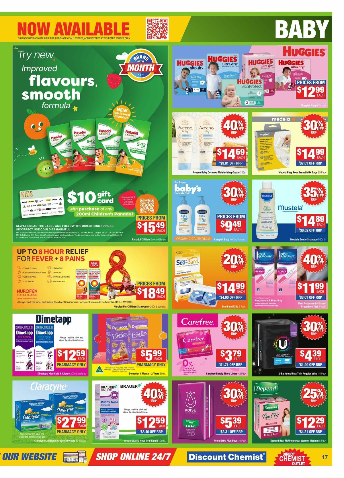 Direct Chemist Outlet Catalogues from 21 May