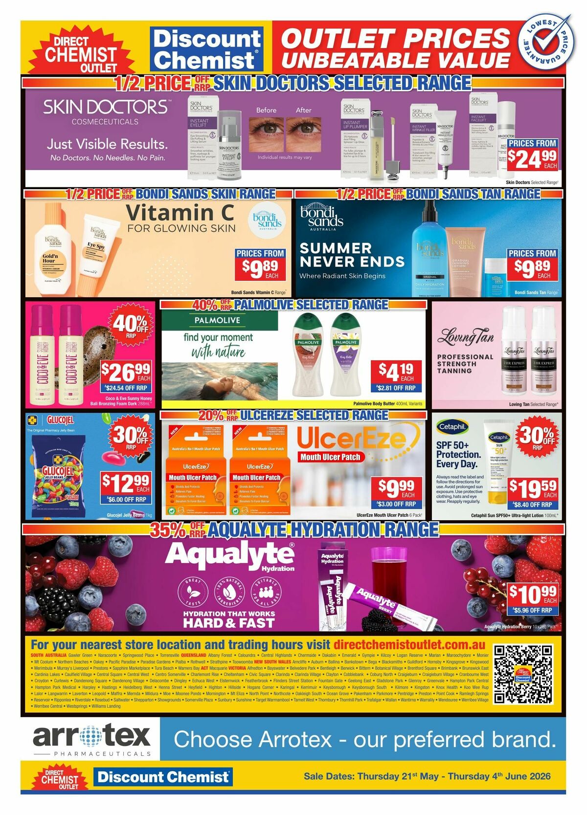 Direct Chemist Outlet Catalogues from 21 May