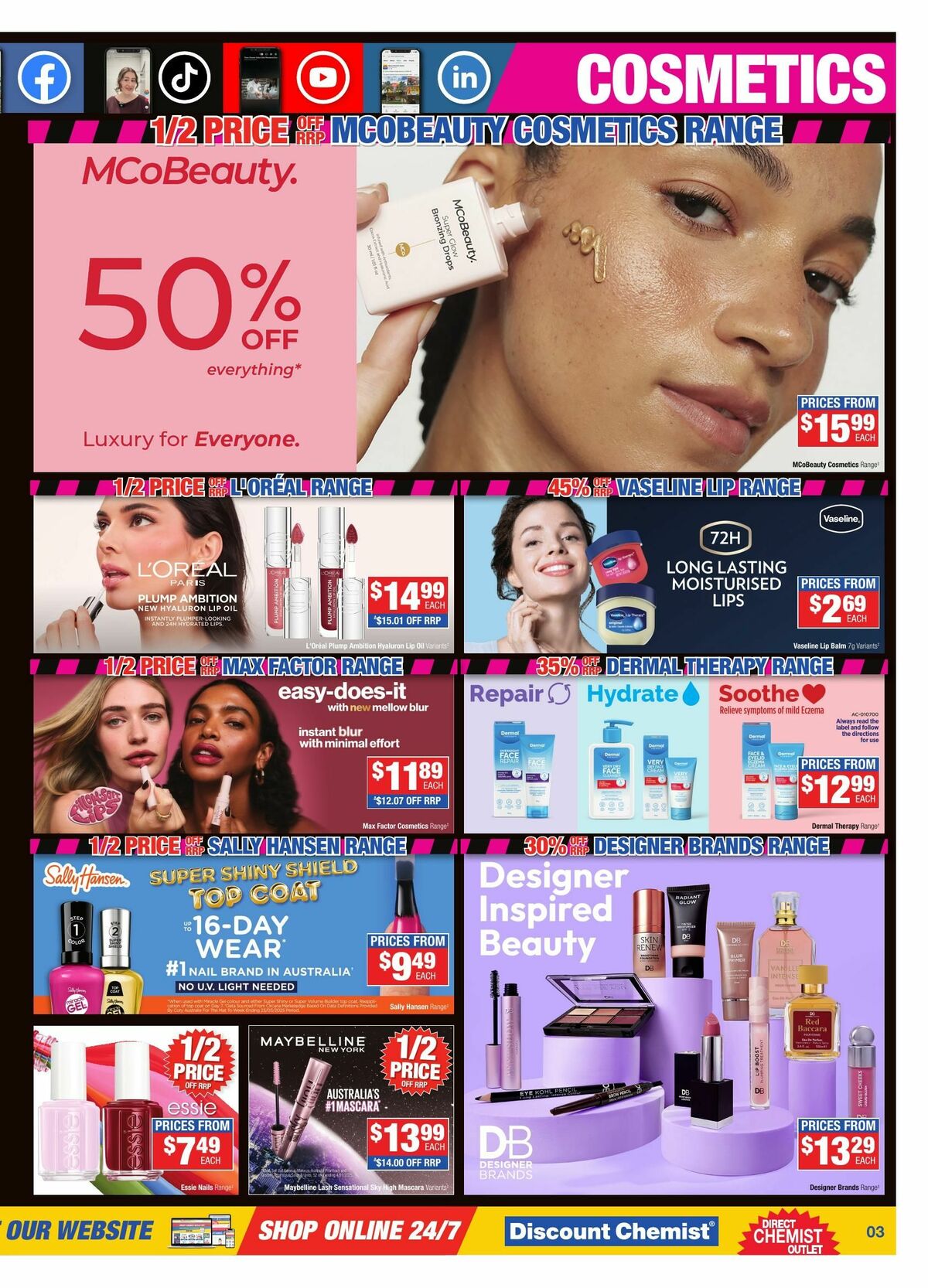 Direct Chemist Outlet Catalogues from 21 May