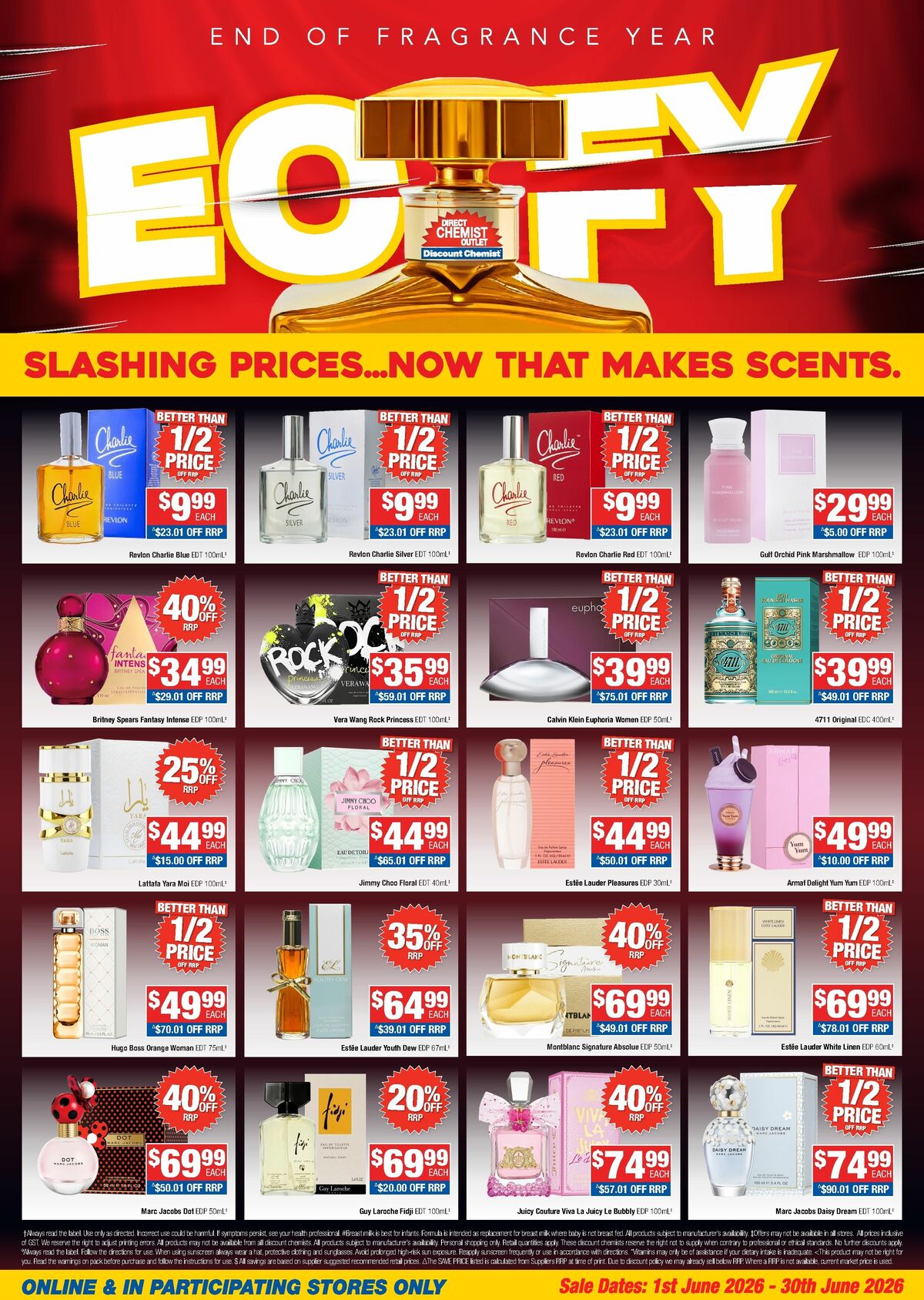Direct Chemist Outlet Catalogues from 1 June